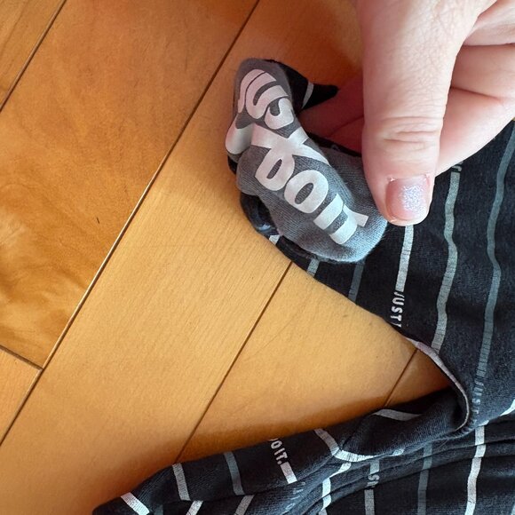 Nike Logo Footed PJs Pajamas Baby Newborn Just do it Air Jordan - Picture 3 of 7